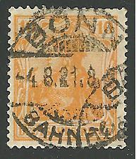 Germany #119, Germania, Used**-