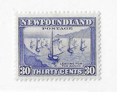 Newfoundland Sc #198 30c ultra NH VF