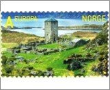 NK 1816   Europa - Visit Norway - Selje Abbey Ruins 13 Krone Multicolor