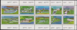 992a Canadian Forts MNH