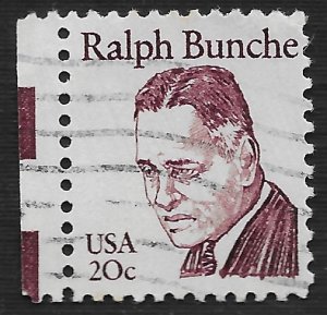 US #1860 20c Great Americans - Ralph Bunche