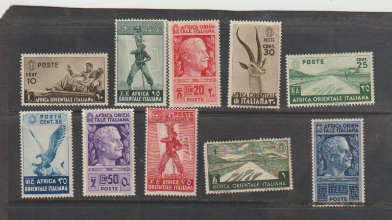 Italian East Africa  - Scott # 4 - 13 MLH