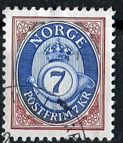 Norway; 1991: Sc. # 966: Used Single Stamp