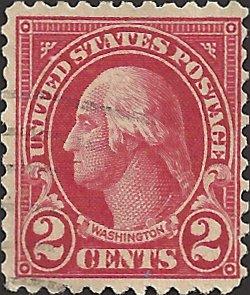 # 554 USED CARMINE GEORGE WASHINGTON