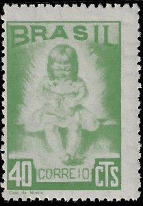 Brazil 1948 Sc 682 MH f