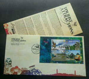 Singapore Indonesia Joint Issue Tourist Attraction 2009 Tourism Butterfly (FDC)