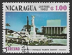 Nicaragua # 1178 - Ruben Dario Theater - used.....{KBrM}