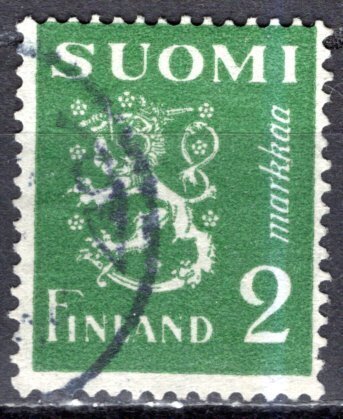Finland; 1945: Sc. # 173C:  Used Single Stamp