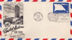 United Nations, First Day Cover, Postal Stationery