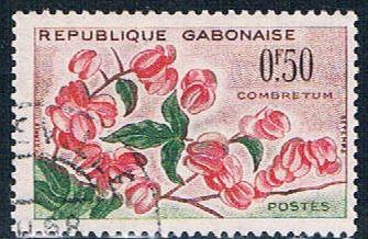 Gabon 154 Used Flower Combretum ll 1961 (G0289)+
