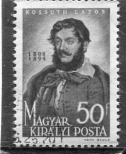 Hungary LAJOS KOSSUTH Stamp Perforated 50f Fine used