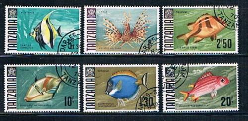 Tanzania Fish Short set 28-29 31-34 (ML0086)