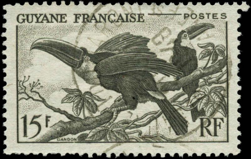 French Guiana Scott #205 Used