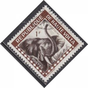 Burkina Faso O1 Elephant 1963