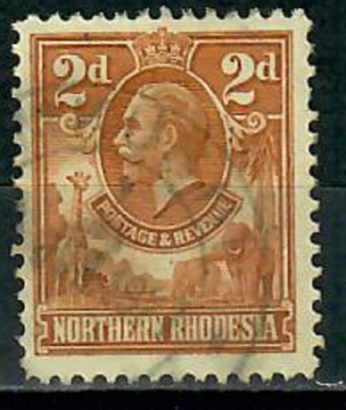 Northern Rhodesia #4 used single