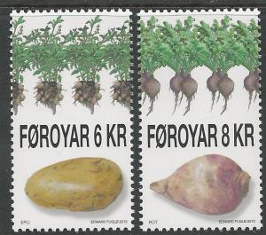 FAROE ISLANDS MNH #544-545