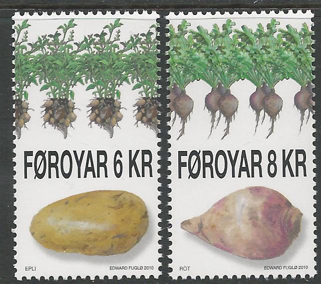 FAROE ISLANDS MNH #544-545