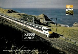 Zambia 2005 - Steam Trains Bicentenary Edinburgh London - Souvenir Sheet - MNH