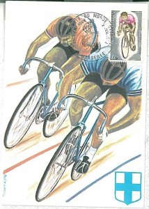 26363 - FRANCE - MAXIMUM CARD - 1972 - SPORT \ CYCLING-