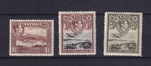 Antigua KGVI 1938 Collection To 5/- SG100/105/107 MH BP16341