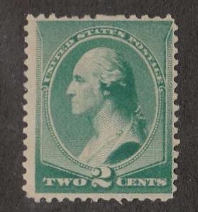 U.S. Scott #213 Washington Stamp - Mint Single