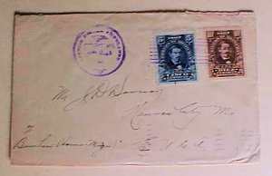 HONDURAS PUERTO CORTES CIRCA 1930 B/S NEW ORLEANS