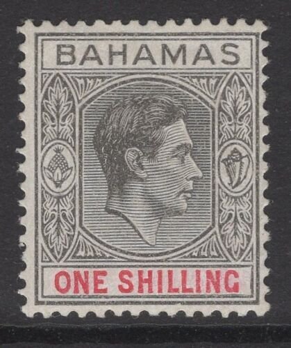 BAHAMAS SG155c 1944 1/= GREY-BLACK & BRIGHT CRIMSON MTD MINT 