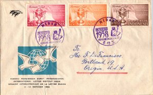 Indonesia, Worldwide First Day Cover