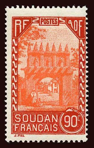 FRENCH SUDAN Scott #83 1931 Djenne residency mint NH