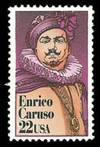 PCBstamps   US #2250 22c Enrico Caruso, MNH, (6)