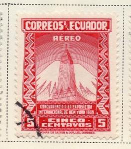 Ecuador 1938-39 Early Issue Fine Used 5c. 003796