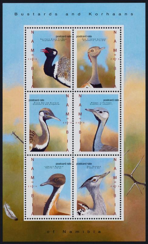 Namibia 1189 MNH Birds
