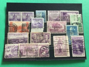 United States 1933-1936   used stamps  A14166