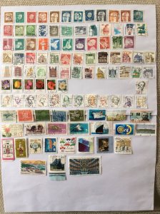 German 100+ stamps - Lot 6