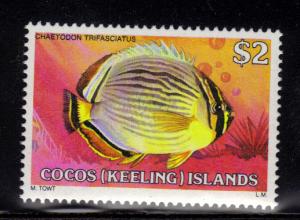 Cocos (Keeling) Islands Scott 50 Fish F MNH