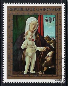 Gabon C133 VFU ART PAINTING Z7-2-1