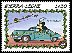 Sierra Leone 1152, MNH, Disney Christmas, 1948 Tucker