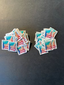 *100 off paper used copies of US Stamp #3281, Type I (66) and Type II (34)