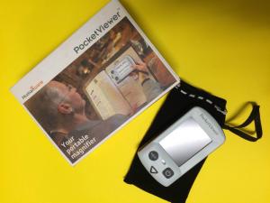 POCKET VIEWER ELECTRONIC MAGNIFIER - LOUPE - LENTE ELETTRONICA / G79093 / B2