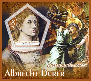 Stamps. Art, painting, Albrecht Durer 2019 8 sheets perforated ** MNH