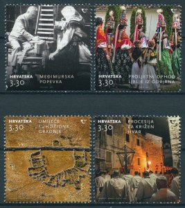 Croatia 2021 UNESCO Intangible Cultural Heritage Set