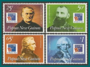 Papua New Guinea 1999 PhilexFrance Stamp Expo, MNH #970-973,SG860-SG863