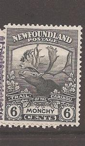 Newfoundland Caribou 6c SG 135 VFU (1cgi)