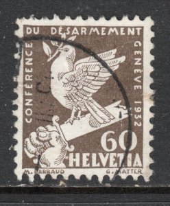 Switzerland  Scott#  214   single used