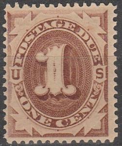 US #J1 MNH F-VF CV $260.00 (S44)