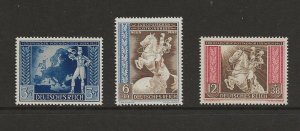 Germany   1942 Postal Congress Vienna  sg. 810-12 set of 3  MNH