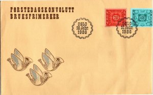Norway, Worldwide First Day Cover
