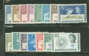 British Antarctic Territory #1-15 Mint (NH) Single (Complete Set)