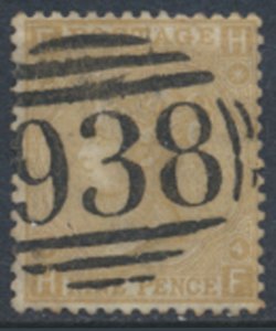 GB  SG 110 Pl 4  SC# 46 Used  3  tight margins 938 cancel see details scans    