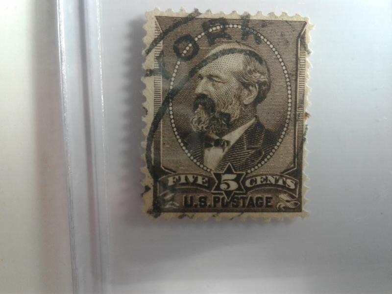 SCOTT # 205 USED BANK NOTE  1882 SOUND